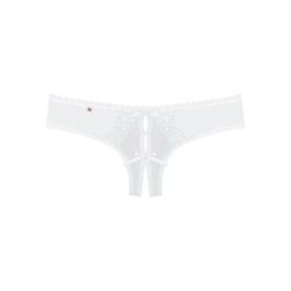 Bragas Blancas con Encaje Alabastra Obsessive OBS-8208991-S/M-OLD S/M Blanco