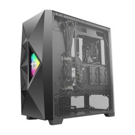 Antec DF800 FLUX - Caja PC Gaming Midi Tower Negra con Sistema FLUX y 4 Ventiladores (3x Frontales, 1x Trasero) Preinstalados Antec DF800 FLUX - Caja PC Gaming Midi Tower Negra con Sistema FLUX y 4 Ventiladores (3x Frontales, 1x Trasero) Preinstalados