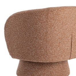 Sillón Giratorio Salmón Tejido Salón 78 X 79 X 77 cm