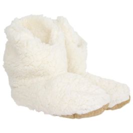 Sensly Zapatillas Bota Blancas de Poliéster para Mujer - Par Antideslizante 26x13x19 cm Precio: 5.79000004. SKU: B1BJA5TWHQ