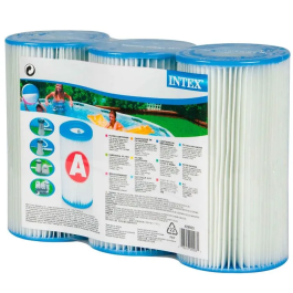 Intex Lote 3 Cartuchos de Filtro A Fibra Dacron para Depuradora 2 m³/h - 5.7 m³/h Precio: 22.94999982. SKU: B1GPVNKZVX