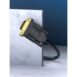 Adaptador VGA a DVI Vention EABBG Negro 1,5 m