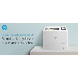 HP Impresora laser color laserJet Enterprise M554dn