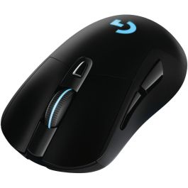 Logitech G703 Lightspeed Ratón Gaming Inalámbrico, Sensor HERO 25K, 25600 DPI, 1 ms, Negro