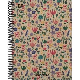 Grafoplás Cuaderno Espiral A4 80H 4x4 90 gr Kraft Y Cartón Reciclado Uninature Holanda Precio: 5.89000049. SKU: B14KYXR2Q6