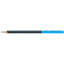 FABER-CASTELL Grip 2001 Two Tone sw/blau 12er - Lápiz Bleistift