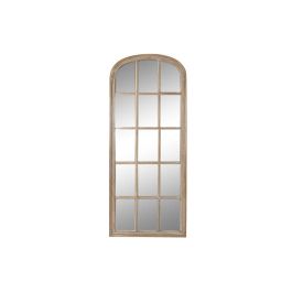 Espejo de pared Home ESPRIT Natural Ventana Decapé 70,5 x 4 x 170,5 cm