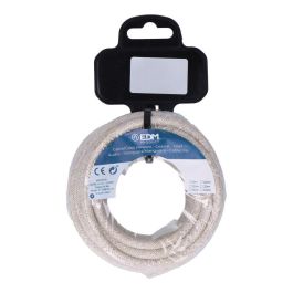 Edm Cable Cordón Tubular h03vv-f 2 x 0,75 mm² Lino, 5 m