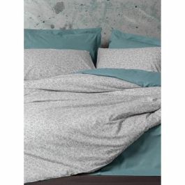 Juego de cama 220x240 cm + 2 fundas de almohada 60x60 cm 100% Algodón Menta ASI8684283035656