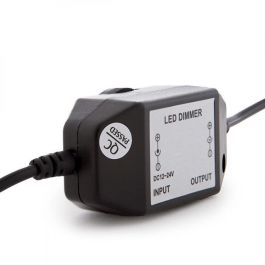 Dimmer Tira LED 12-24VDC ► 72/144W - Controlador de Brillo Manual para Tiras LED de Bajo Voltaje