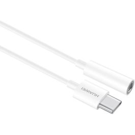 Huawei AM20 / CM20 Adaptador USB Tipo-C a 3.5mm Blanco - Conectores Macho