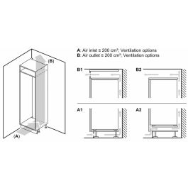 Nevera BOSCH KIN96VFD0 194 Blanco