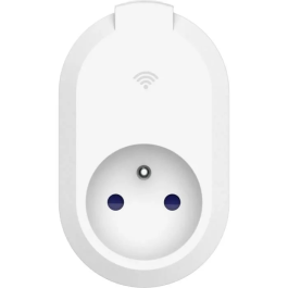 Link2Home Enchufe Inteligente WiFi 230V, Control por App y Voz, Compatible con Alexa y Google Home, Blanco