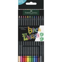 Estuche 12 Lápices de Colores Black Edition. Faber Castell 116412 Precio: 6.7639. SKU: B12KFZXX4T