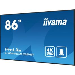 Iiyama LH8665UHSB-B1 Monitor 86" 4K UHD IPS 800cd/m² 24/7 Operation