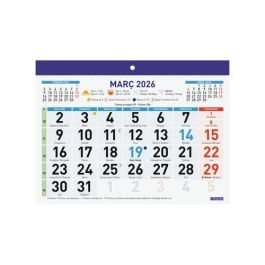 Calendari (2026) Catalan Finocam Faldilla Mensual Numeros Grans F92 210X150 Precio: 2.6899994. SKU: B1EZHDXMX6