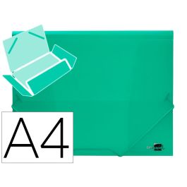 Carpeta Liderpapel Gomas Solapas 34963 Polipropileno Din A4 Verde Translucido Precio: 2.2868993103. SKU: B1CMEDA8F6