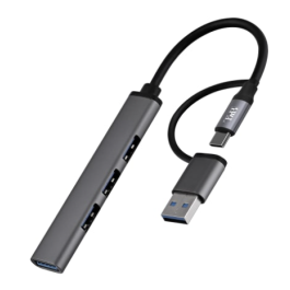 TNB Hub USB-A & USB-C ultra slim vers 4x USB-A - aluminium Precio: 14.49999991. SKU: B12PZ66LV7