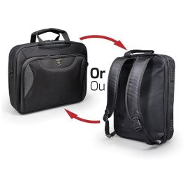 Port Designs Mochila y Maletín Convertible para Portátil 14-15.6" Poliéster Negro - Tirante para Hombro