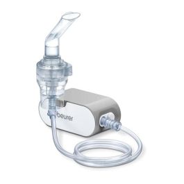 Beurer Inhalador IH-58 con Tecnología de Aire Comprimido, Ideal para Asma y Vías Respiratorias, Incluye Accesorios para Adultos y Niños