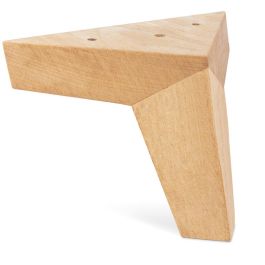 Q&Q Pata de Madera Eliseo H130 Roble - Pata para Muebles, Mesas y Sofás - Fabricada en España con Madera de Roble de Alta Calidad, 130mm de Altura. Precio: 13.95000046. SKU: B129SRW8AL