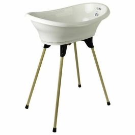 Thermobaby Kit de Bañera Vasco 2 en 1 para Bebés, con Soporte Elevado, Bañera y Manguera de Desagüe - Lirio de los Valles Blanco Precio: 96.58999966. SKU: S7102654