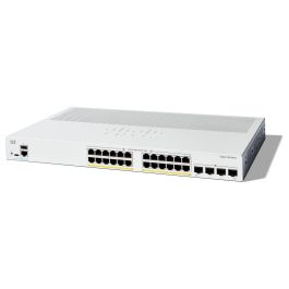 Cisco CATALYST 1300 Switch Gestionado 24-Port GE PoE Gigabit Ethernet Montaje en Rack