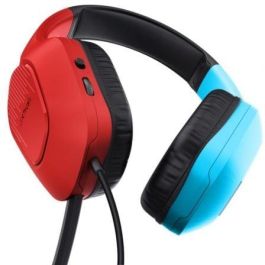 Auriculares Gaming con Micrófono Trust Gaming GXT 416S Zirox/ Jack 3.5/ Azules y Rojos Auriculares Gaming con Micrófono Trust Gaming GXT 416S Zirox/ Jack 3.5/ Azules y Rojos