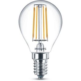 Philips Bombilla LED Classic Esférica E14 Equivalente 40W Luz Blanca Cálida No Regulable