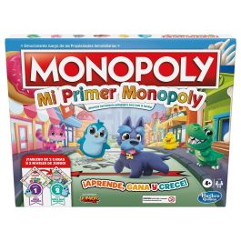 Hasbro Gaming Mi Primer Monopoly F4436 Juego de Mesa Infantil Aprende Jugando +4 años Español