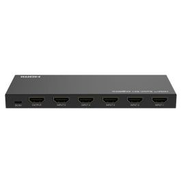 MicroConnect MC-HDMISWITCH0501-4K Conmutador HDMI 5x1 4K@60Hz, HDCP 2.2 con Control Remoto para Mayor Comodidad y Calidad de Imagen