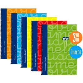 Lamela Cuaderno Espiral 80H 4º 70 gr Cuadrovía 3 mm C-Margen Cubierta Extradura C-Surtidos -Pack 5U- Precio: 18.8899997. SKU: S8411393