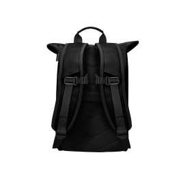 Antartik Mochila Roll Pack Waterproof Enrollable Negro, Gran Capacidad, Impermeable, 480x130x280 mm