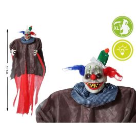 Payaso Colgante Gigante Con Pelo Tricolor Y Luz 175 cm - Decoración Halloween Impactante Precio: 13.6900005. SKU: B157JJLAJZ