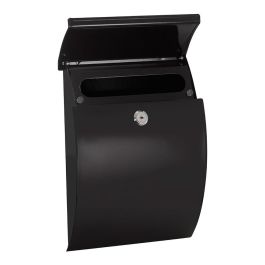 Arregui Buzón Galán Exterior Acero Negro 21 x 7,5 x 29 cm