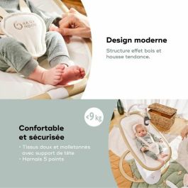 Babymoov BAB3661276185319 Columpio Baby Swoon Hoop con mando a distancia, ultraconfort, asiento giratorio 90°, arco de juego Babymoov BAB3661276185319 Columpio Baby Swoon Hoop con mando a distancia, ultraconfort, asiento giratorio 90°, arco de juego