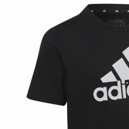 Camiseta de Manga Corta Infantil Adidas Big Logo Negro