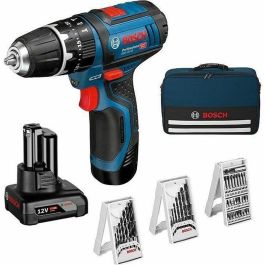 Bosch Professional Taladro-atornillador de impacto GSB 12V-15 + 1 batería 2.0Ah + 1 batería 4.0Ah - 06019B690G Bosch Professional Taladro-atornillador de impacto GSB 12V-15 + 1 batería 2.0Ah + 1 batería 4.0Ah - 06019B690G