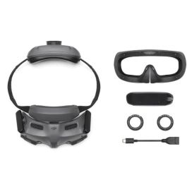 DJI DJI1713653094558 Goggles 3 Auriculares para control de drones con control intuitivo mediante movimientos corporales