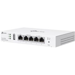 TP-Link FR205 WL-Router VPN Gigabit Ethernet WAN LAN 5 Puertos USB 2.0 Blanco para Redes de Oficina Pequeña
