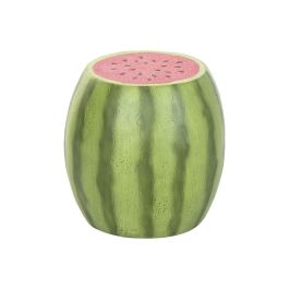 DKD Home Decor Mesita Auxiliar Urban Magnesia Sandía Verde Rojo 45 x 45 x 43 cm Precio: 51.59000044. SKU: B1D25XSCHC