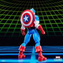 Hasbro Marvel Legends Series Gameverse Blister 2 Figuras Capitán América y Venom 15cm Articuladas con Accesorios