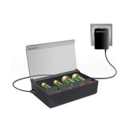 Cargador de Pilas Duracell CEF22-EU/ capacidad 4 pilas/ AA y AAA Cargador de Pilas Duracell CEF22-EU/ capacidad 4 pilas/ AA y AAA