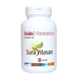 SURA VITASAN Ácido D-Pantoténico (Vitamina B5) 458mg 100 Cápsulas – Energía y Rendimiento Intelectual, Antifatiga Precio: 20.8899999. SKU: B16JM2SNQD