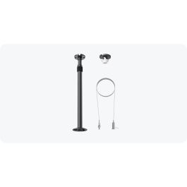 Yealink 3311091 CM-MountKIT Kit de Montaje para Techo Negro/Gris compatible con Yealink CM20