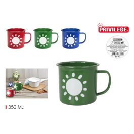 Mug esmaltada Privilege 350 ml - Varios colores y diseños (24 Unidades) Precio: 35.78999952. SKU: B18DSJ2YXN