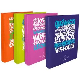 Carpeta De Anillas Grafoplas Carton Forrado Uniclase A4 4 An.Mixtas 25Mm Surtidas (Set de 8) Precio: 30.68999956. SKU: B1CHGWJE6E