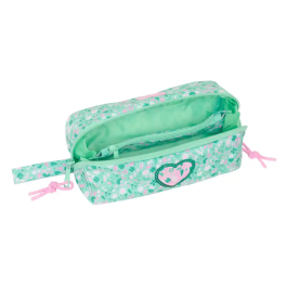 Portatodo Safta Cuore Menta 20 x 8 x 8 cm