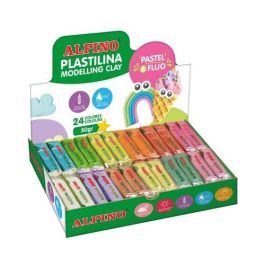 Plastilina Alpino Pastel/Fluor 50.Gr Caja 24 Surtidas (12 Pastel X 12 Fluor) 6 unidades Precio: 57.58999961. SKU: B15SSSZYAE