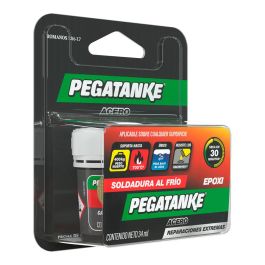 Pegatanke Pegamento Epóxico Bi-Componente Acero 32 ml Gris Oscuro - Soldadura en Frío, Cura Bajo Agua, 700°C, 400 kg Precio: 11.49999972. SKU: B1AXC96VS5
